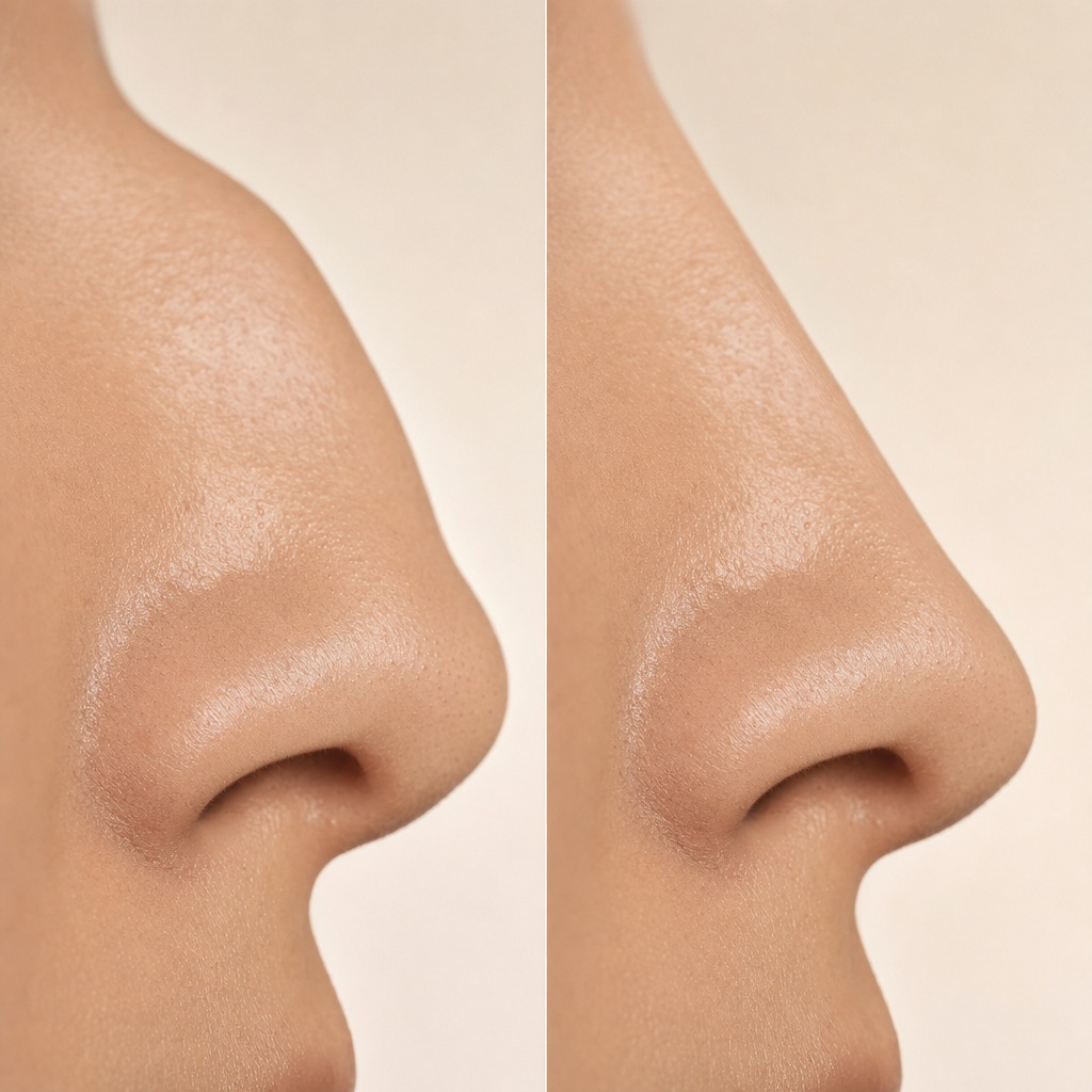 Profile study with a reshaped bridge line