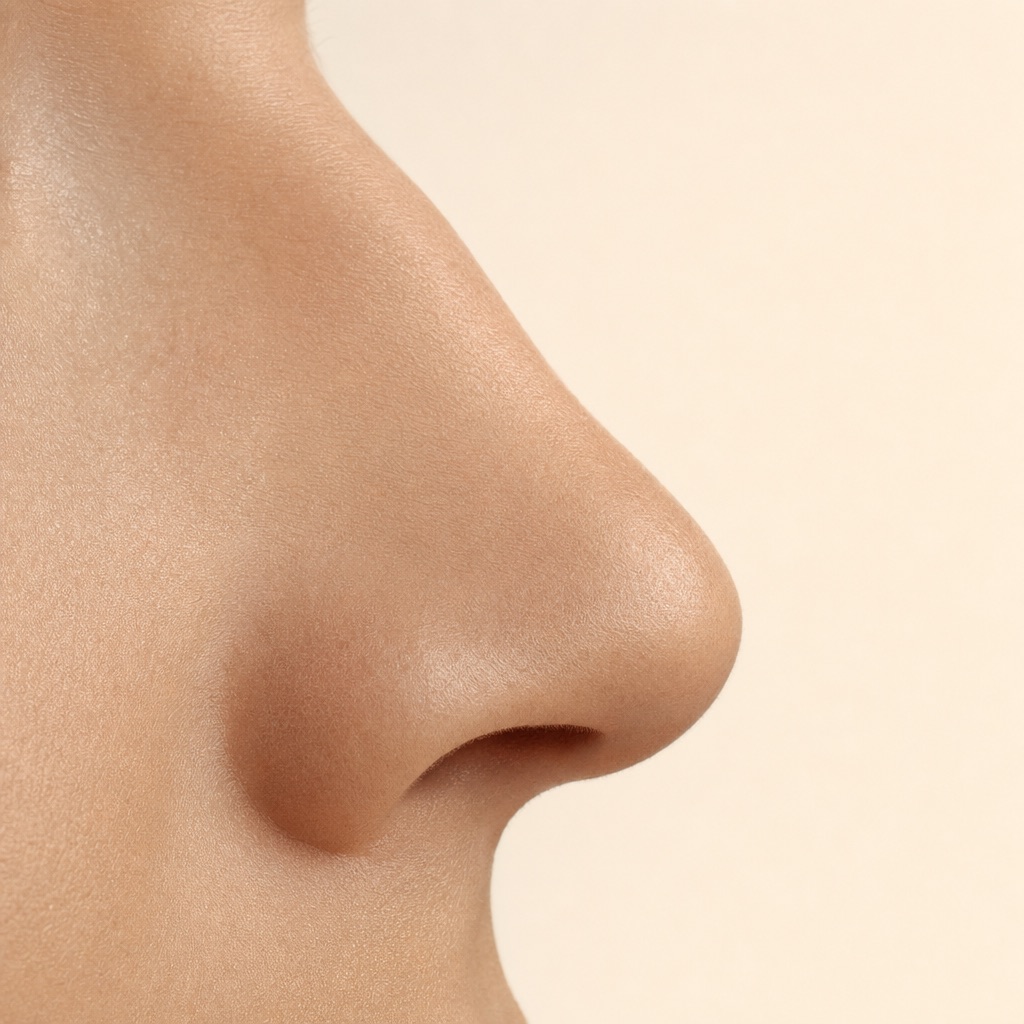 Profile study with a gently curved bridge line